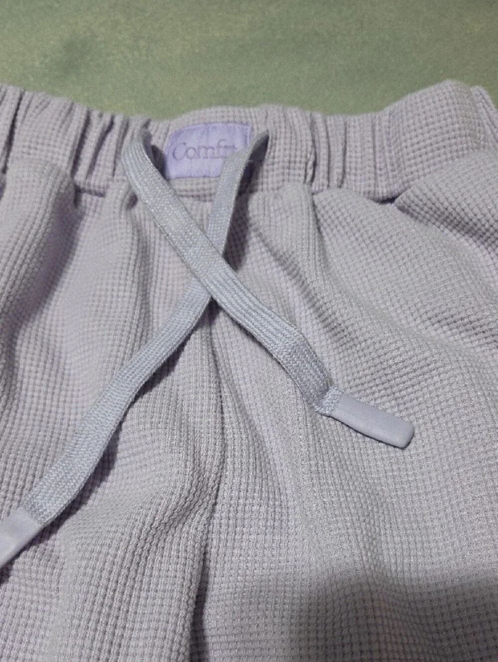Kids Lilac Waffle-Knit Pajama Set – Cozy Matching Sleepwear. OR WOMEN XS